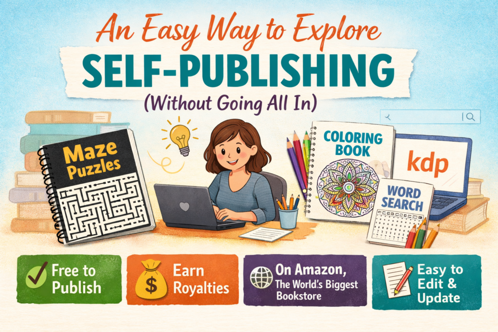 An easy way to explor self publishing without going all in